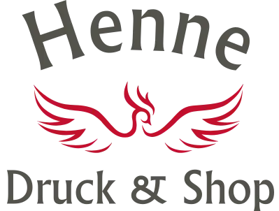 Logo Henne Druck und Shop